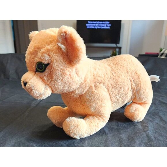 Lion King Talking Simba Plush Stuffed Animal Toy With Green Eyes - Picture 2 of 11